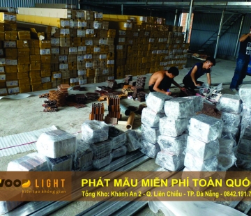 Tấm ốp tường gỗ nhựa Composite Đà Nẵng - Nhà phân Phối WoodLight