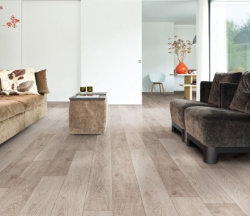Sử dụng sàn nhựa Đà Nẵng sẽ giúp phòng khách nhà bạn thêm ấn tượng