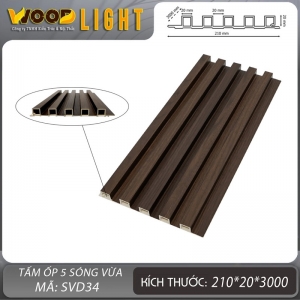 Tấm Ốp 5 Sóng Vừa SVD34