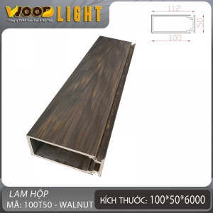 Lam Hộp 100T50-WALNUT